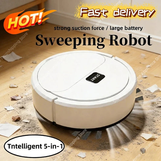 Compact Wireless Robot Vacuum
