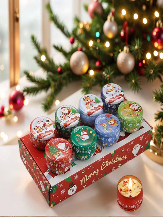 Christmas Aromatherapy Tin Candles