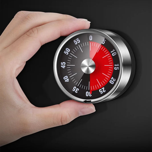 Mechanical Stainless Steel Kitchen Timer
