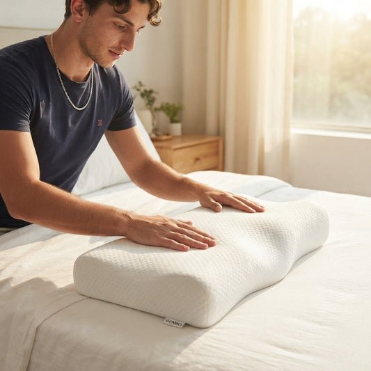 Butterfly Cervical Memory Foam Pillow